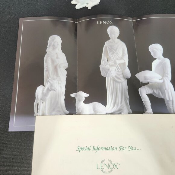Vintage Lenox The Children of The Nativity Set from the 1990s in Original Box - Picture 9 of 12